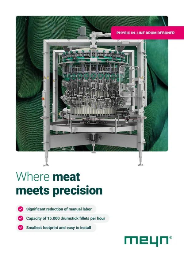 Meyn Leaflet Physic Inline Drum Deboner COVER