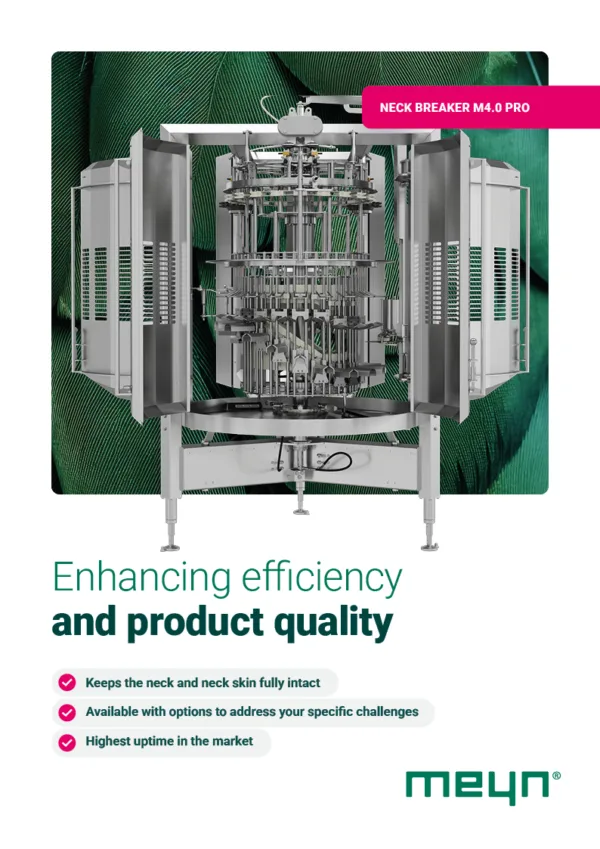 Meyn Leaflet Neck Breaker M40 Pro COVER